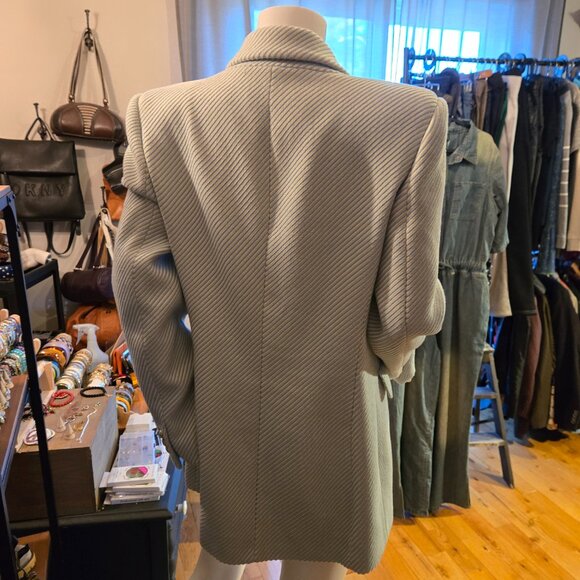NWOT Green Structured Blazer Large - Picture 3 of 9